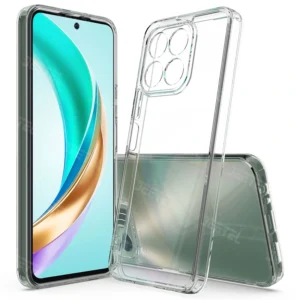 قاب شفاف Honor X8A مدل ژله ای محافظ لنزدار