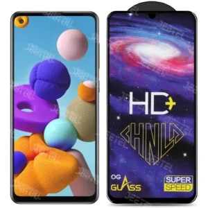 گلس تمام صفحه شیشه ای سامسونگ Galaxy A21s مدل HD Plus
