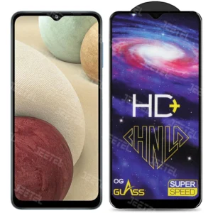 گلس تمام صفحه شیشه ای سامسونگ Galaxy A12 مدل HD Plus