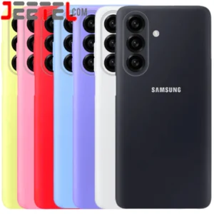 کاور سیلیکونی تک رنگ اورجینال Samsung Galaxy A26 مدل پاک کنی اصل