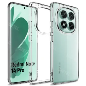 قاب گوشی ژله ای شفاف طرح Slim مناسب برای Xiaomi Redmi Note 14 Pro 5G