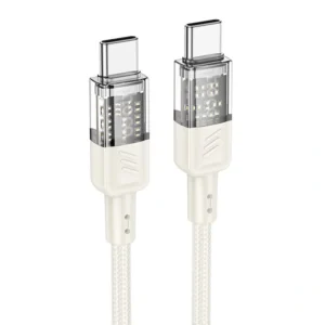 کابل شارژ Type-Cبه Type-C به طول 1.2 متر PD 60W-3A از برند هوکو مدل Hoco U129 (100% اورجینال)