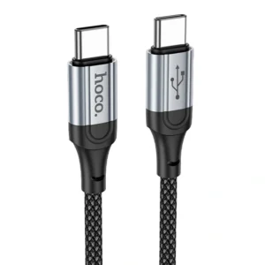 کابل شارژ Type-c به Type-c به طول 1 متر 60W-3A از برند هوکو مدل Hoco X102 (100% اورجینال)