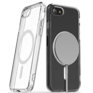 قاب اورجینال مگ سیف برای گوشی IPHONE 7 / 8 / SE 2020 تمام شفاف (پک اپل استوری)
