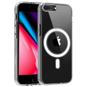 قاب اورجینال مگ سیف برای گوشی IPHONE 7 Plus / 8 Plus تمام شفاف (پک اپل استوری)