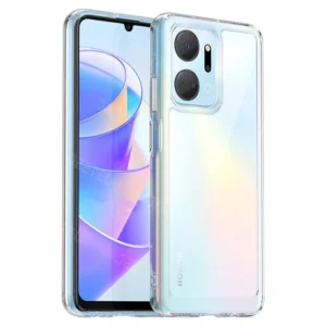 قاب شفاف Honor X7A مدل ژله ای محافظ لنزدار