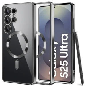 قاب الکتروپلیتینگ MagSafe برای گوشی Samsung Galaxy S25 Ultra