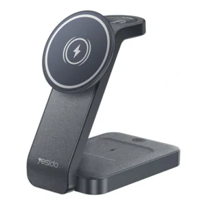 شارژر وایرلس رومیزی 4 کاره فست شارژ 20W از برند یسیدو مدل Yesido DS26 (100% اورجینال)