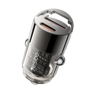 شارژر فندکی فست شارژ 30W PD دو پورت مدل Yesido Y68 (100% اورجینال)