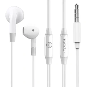 هندزفری سیم دار جک 3.5MM مدل مکالمه دار HD از برند Yesido YH30 (100% اورجینال)