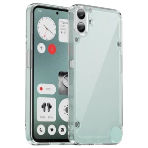 کاور شفاف مناسب برای گوشی Nothing cmf Phone 1 مدل دور ژله ای پشت طلق