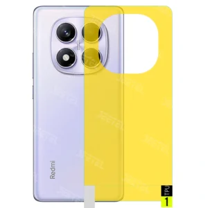 برچسب نانو پشت گوشی Xiaomi Redmi Note 14 Pro 4G مدل فول کاور شفاف آنتی شوک