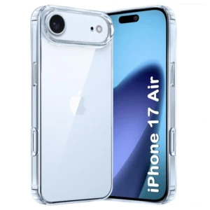 کاور شفاف دکمه فلزی اورجینال مناسب برای گوشی IPHONE 17 Air از برند Berlia