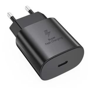 آداپتور 25 وات 2 پین سامسونگ مدل Samsung 25W USB-C (گرید A++ شرکتی مدل 2025 با قابلیت Low Standby)