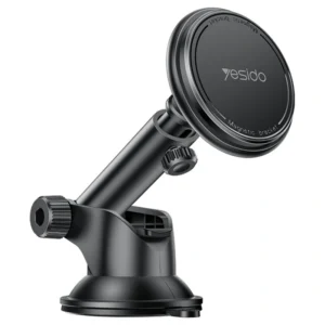 پایه نگهدارنده آهنربایی مدل داشبوردی مکنده به همراه حلقه مگ سیف مدل YESIDO C269 (100% اورجینال)