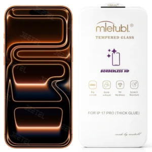 گلس اورجینال گوشی iPHONE 17 Pro مدل Mietubl Borderless HD