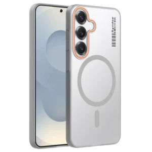 قاب نیمه مات فوق نازک از برند Soft Sanding برای Samsung Galaxy S24 FE با پشتیبانی مگ سیف