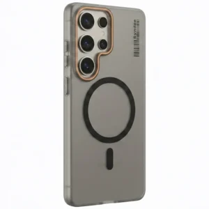 قاب نیمه مات فوق نازک از برند Soft Sanding برای Samsung Galaxy S25 Ultra با پشتیبانی مگ سیف