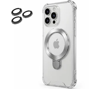 کاور اورجینال ایربگ دار مدل استندشو از برند EvoClear برای iPhone 12 Pro Max