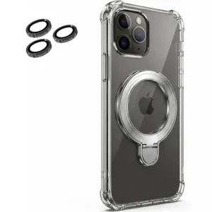 کاور اورجینال ایربگ دار مدل استندشو از برند EvoClear برای iPhone 11 Pro Max