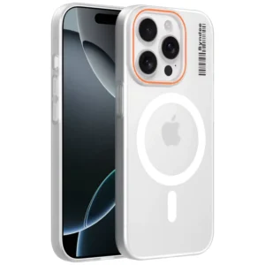 قاب نیمه مات فوق نازک از برند Soft Sanding برای iPhone 15 Pro Max با پشتیبانی مگ سیف