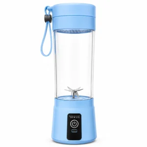 شیکر شارژی و اسموتی ساز با ظرفیت 380ml مدل Juice Blender HM-03 (A-801)