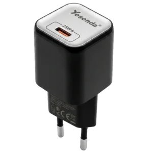 آداپتور فست شارژ 25 وات PD مدل Yosonda Y-G28 (اورجینال+گارانتی)