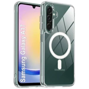قاب مگ سیف شفاف مناسب برای Samsung Galaxy A17 (پک سامسونگ استوری)