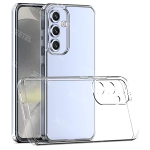 قاب تمام شفاف ژله ای مناسب برای گوشی Samsung Galaxy A56 مدل Space