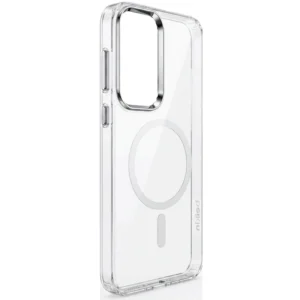 کاور شفاف مگ سیف مدل Belkin Clear Metal مناسب برای Samsung Galaxy S25 FE