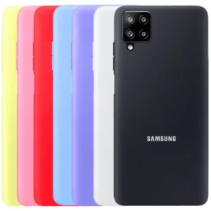کاور سیلیکونی تک رنگ اورجینال Samsung Galaxy M32 مدل پاک کنی اصل