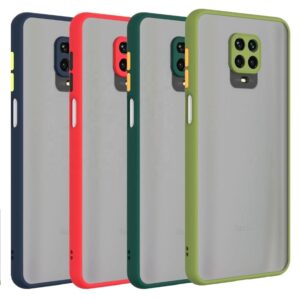 کاور ضدضربه شیائومی Redmi Note 9S مدل مات محافظ دوربین
