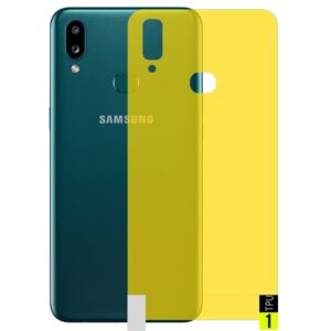 برچسب نانو پشت گوشی Samsung Galaxy A10S مدل فول کاور شفاف آنتی شوک