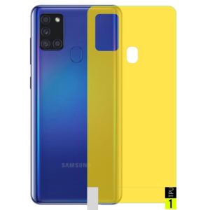 برچسب نانو پشت گوشی Samsung Galaxy A21S مدل فول کاور شفاف آنتی شوک