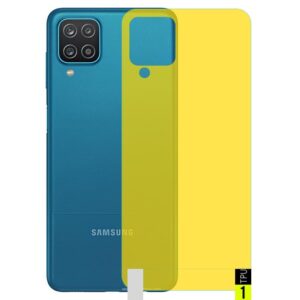 برچسب نانو پشت گوشی Samsung Galaxy A12 / M12 مدل فول کاور شفاف آنتی شوک