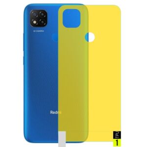 برچسب نانو پشت گوشی Xiaomi Redmi 9C مدل فول کاور شفاف آنتی شوک