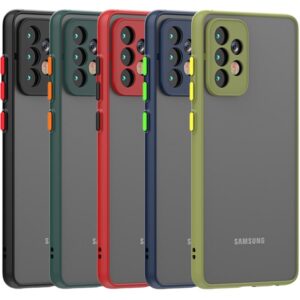 کاور ضدضربه گوشی Samsung Galaxy A52 مدل مات محافظ دوربین