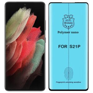 برچسب PMMA محافظ صفحه نمایش اورجینال مناسب برای گوشی Samsung Galaxy S21 Plus مدل پلیمر نانو