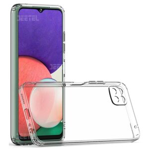 قاب گوشی Samsung Galaxy A22 5G مدل تمام ژله ای محافظ لنزدار