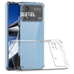 قاب گوشی Poco X4 Pro 5G مدل تمام ژله ای محافظ لنزدار
