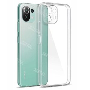 قاب گوشی Xiaomi MI 11 Lite مدل تمام ژله ای محافظ لنزدار