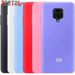 کاور سیلیکونی تک رنگ اورجینال Xiaomi Redmi Note 9S / 9 Pro مدل پاک کنی اصل