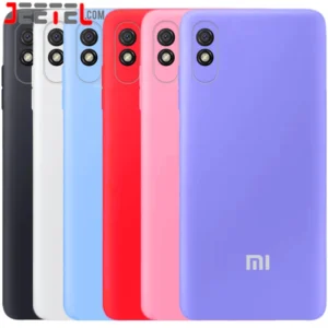 کاور سیلیکونی تک رنگ اورجینال Xiaomi Redmi 9A مدل پاک کنی اصل
