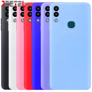 کاور سیلیکونی تک رنگ اورجینال Samsung Galaxy A10S مدل پاک کنی اصل