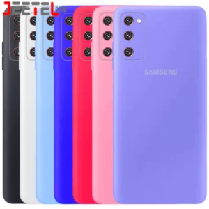 کاور سیلیکونی تک رنگ اورجینال Samsung Galaxy S20 FE مدل پاک کنی اصل