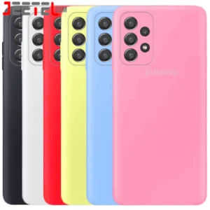 کاور سیلیکونی تک رنگ اورجینال Samsung Galaxy A23 مدل پاک کنی اصل