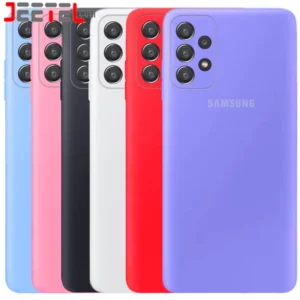 کاور سیلیکونی تک رنگ اورجینال Samsung Galaxy A73 5G مدل پاک کنی اصل