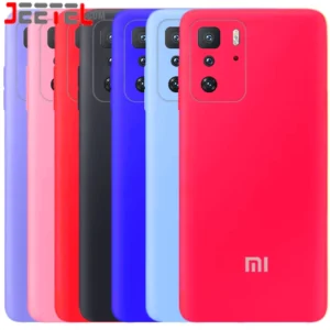 کاور سیلیکونی تک رنگ اورجینال Xiaomi Poco X3 GT مدل پاک کنی اصل