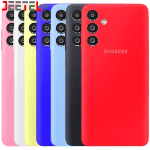 کاور سیلیکونی تک رنگ اورجینال Samsung Galaxy A14 مدل پاک کنی اصل
