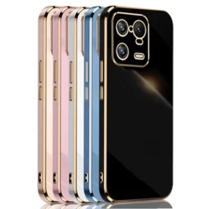 کاور مای کیس گلدلاین برای Xiaomi 13 Pro (الکتروپلیتینگ 6D اورجینال)